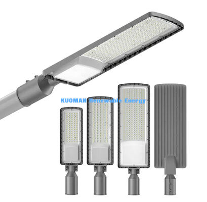 Φωτισμός χώρου στάθμευσης Εξωτερικός αδιάβροχος Ip66 φωτιστικό δρόμου αλουμινίου 50w-200W Προσαρμοσμένο φωτιστικό δρόμου