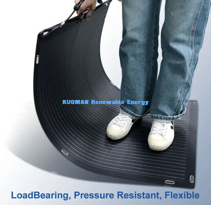 Ευέλικτος Οικιακός Ταξίδι RV διπρόσωπος ευέλικτος ηλιακός πίνακας 200W FFC και ανθρακική ίνα