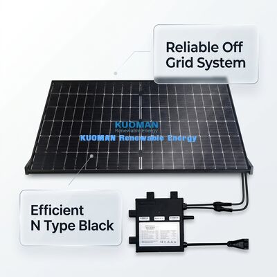Σύστημα ηλιακών μονάδων 24 V με 22% απόδοση και IP65 ανθεκτικότητα σε καιρικές συνθήκες Φωτοβολταϊκό πάνελ