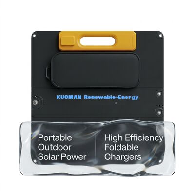 120W High Power Poly Silicon Portable Solar Panel με προστασία από το νερό IP68 και αναδιπλούμενο σχεδιασμό