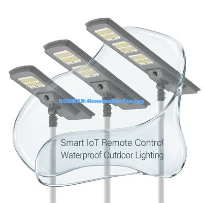 120W IP65 Αδιάβροχο ηλιακό φως δρόμου με επιλογή αισθητήρα κίνησης - 8-10 χρόνια διάρκεια ζωής