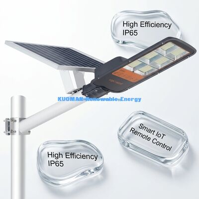 IP67 Αδιάβροχο 300W-500W Ηλιακό φως δρόμου με έξυπνο αισθητήρα κίνησης LED φως δρόμου