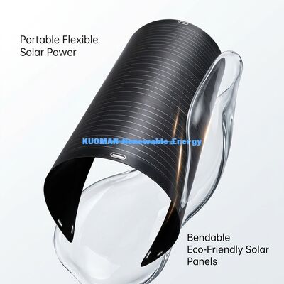 100 Watt 360 Μοιρών Λυγιζόμενο Εύκαμπτο Ηλιακό Πάνελ IP68 Αδιάβροχο για Σκάφος Γιοτ Στέγη Σκηνή Αυτοκίνητο
