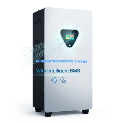 Σύστημα ηλιακής υβριδικής μπαταρίας LiFePO4 51.2V 300Ah με 6000 κύκλους για εφεδρική παροχή ενέργειας εκτός δικτύου