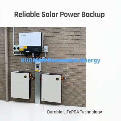 Υπερ λεπτή 10kWh οικιακή συσκευή αποθήκευσης μπαταριών με έξυπνο σύστημα BMS για ηλιακή ενέργεια