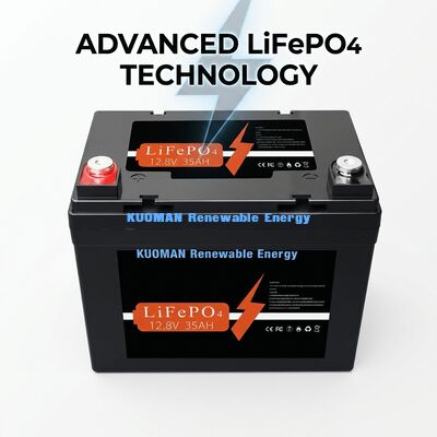 448Wh 12V 30Ah μπαταρία λιθίου βαθύ κύκλο LiFePO4 μπαταρία για αποθήκευση ενέργειας