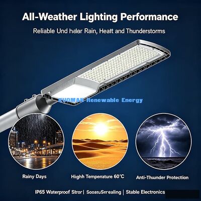 IP65 Waterproof LED Street Light Horizontal & Vertical Mount for Urban Road Project