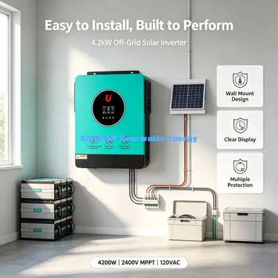 BSSI-V-GN4200 4200W Υβριδικός Ηλιακός Μετατροπέας εκτός δικτύου και διπλής λειτουργίας
