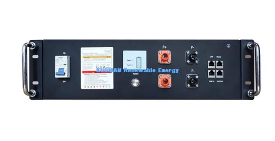 KM Νέα Ενέργεια 51.2V 100Ah LiFePO4 Ηλεκτρική μπαταρία αποθήκευσης ηλεκτρικής ενέργειας UL9540A UL1973 Πιστοποιημένη για ηλιακά συστήματα