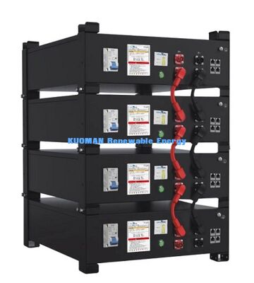KM Νέα Ενέργεια 51.2V 100Ah LiFePO4 Ηλεκτρική μπαταρία αποθήκευσης ηλεκτρικής ενέργειας UL9540A UL1973 Πιστοποιημένη για ηλιακά συστήματα