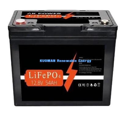 12V 50Ah μπαταρία λιθίου LiFePO4 με 691.2Wh ενέργειας και πρισματικά κύτταρα για εφαρμογές βαθύ κύκλου
