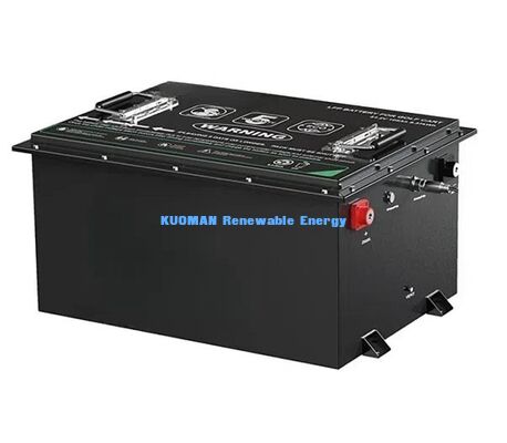 KM 36V -50-150Ah Προσαρμοσμένο καρότσι γκολφ LiFePO4 μπαταρία 8000 κύκλοι
