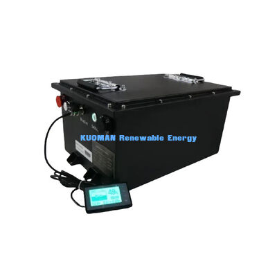 KM 48V -50-150Ah Customized  Golf Cart LiFePO4 Battery 8000 Cycles