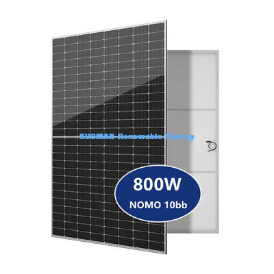 Προσαρμοσμένο 800W 48 Volt χαμηλή υποβάθμιση υψηλής απόδοσης ηλιακό πάνελ φωτοβολταϊκό πάνελ
