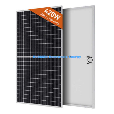 300W-400W Μονοκρυσταλλικό Ηλιακό Πίνακα Ενέργειας με Ανωδικοποιημένο Πλαισίο Αλουμινίου για Υψηλή Απόδοση