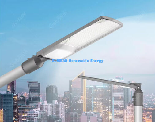 50W-200W Ηλιακό LED Street Light εξωτερικό IP66 Αδιάβροχο με 50000 ώρες Διαρκείας για χώρους στάθμευσης και αυτοκινητόδρομους