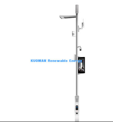 Έξυπνο LED Street Light με τηλεχειριστήριο 50000hrs Life Span και 4G PTZ IP Camera για Smart City Lighting Pole