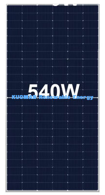 Ηλιακό πάνελ 500W-600W με αποδοτικότητα 22% και αντοχή σε καιρικές συνθήκες IP65 για την παραγωγή βιομηχανικής ενέργειας
