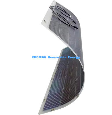 IP67 Αδιάβροχο 200W Ηλεκτρική ισχύς 360° Δυνατό να λυθεί ευέλικτο διπρόσωπο ηλιακό πάνελ για RV σπίτι και ταξίδια