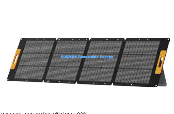 200W IP68 Αδιάβροχο 360° Δυνατό να λυθεί φορητό ευέλικτο ηλιακό πάνελ για παροχή ενέργειας έκτακτης ανάγκης
