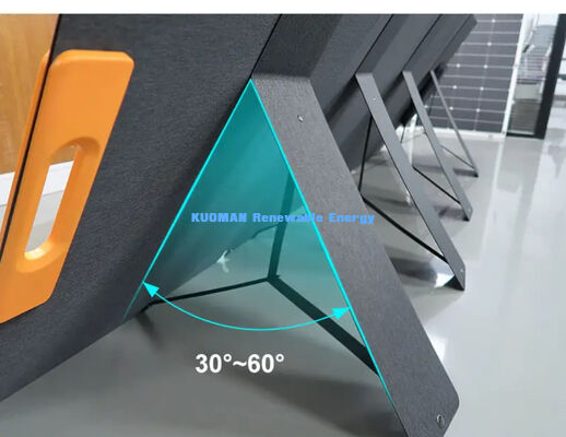 Πολλαπλές θύρες Ηλιακό φορτιστή 300W Αδιάβροχο ελαφρύτερο βάρος Δυνατό να λυθεί αναδιπλούμενο φορητό ηλιακό πάνελ