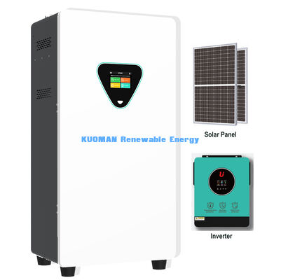 Σύστημα ηλιακής υβριδικής μπαταρίας LiFePO4 51.2V 300Ah με 6000 κύκλους για εφεδρική παροχή ενέργειας εκτός δικτύου