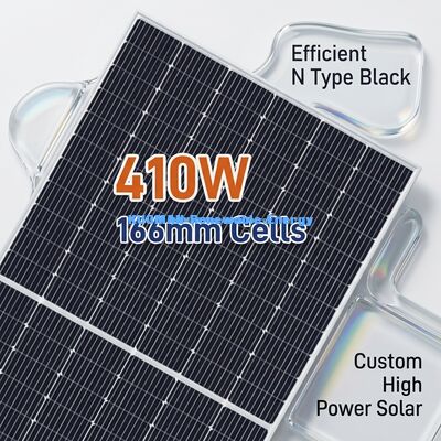 300W-400W Μονοκρυσταλλικό Ηλιακό Πίνακα Ενέργειας με Ανωδικοποιημένο Πλαισίο Αλουμινίου για Υψηλή Απόδοση