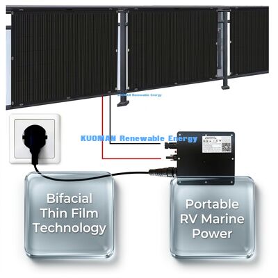 200W IP68 Αδιάβροχο 360° Δυνατό να λυθεί ευέλικτο ηλιακό πάνελ για ανανεώσιμη ενέργεια