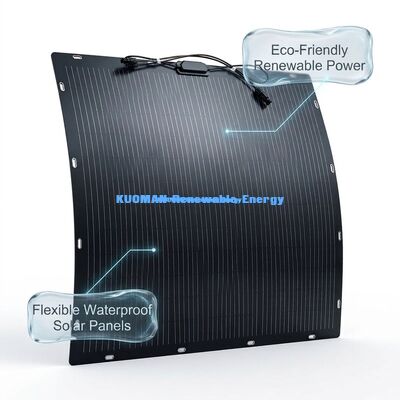 200W Bifacial Flexible Solar Panel - Πολycrystalline Silicon Solar Panel for Renewable Clean Energy
