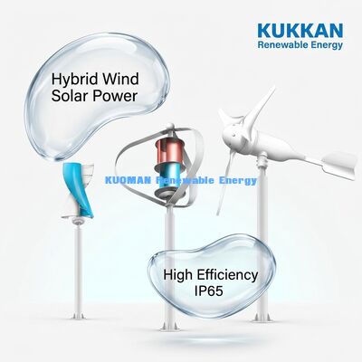 100W-200W Ηλιακό-Αιολικό Υβριδικό Φως Δρόμου με IP65 Αδιάβροχο και 12hrs*365days Χρόνος Εργασίας για Δρόμους εκτός Δικτύου