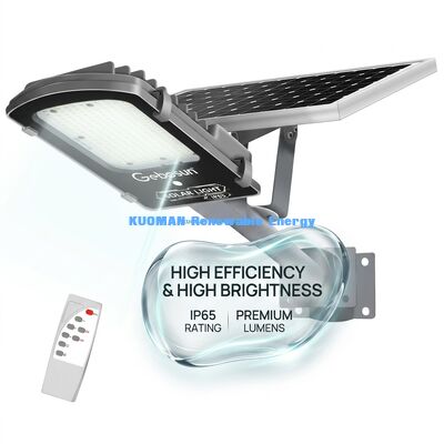 Αδιάβροχο IP65 300W-500W Διαχωριζόμενο Ηλιακό Φωτιστικό Δρόμου με Μπαταρία LiFePO4 και Ηλιακό Πάνελ