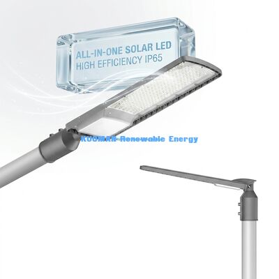 50W-200W Ηλιακό LED Street Light εξωτερικό IP66 Αδιάβροχο με 50000 ώρες Διαρκείας για χώρους στάθμευσης και αυτοκινητόδρομους