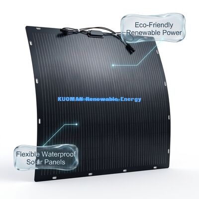 200W Bifacial Flexible Solar Panel - Πολycrystalline Silicon Solar Panel for Renewable Clean Energy