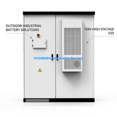215KWh 768V Εμπορικό σύστημα αποθήκευσης ενέργειας με 10.000 κύκλους για κτίρια γραφείων