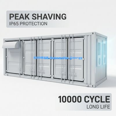 Εμπορική μονάδα ESS με βαθμολογία IP54 με προηγμένο BMS & Θερμική Διαχείριση για Βιομηχανική Αποθήκευση Μπαταριών