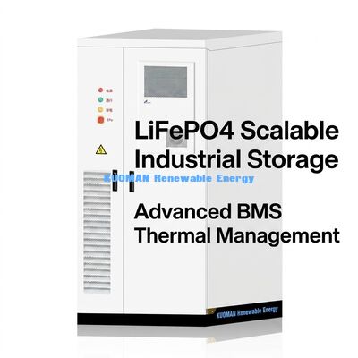 107.52KWh χωρητικότητα Εμπορική μπαταρία ESS με τεχνολογία LiFePO4 και κλιμακούμενο σύστημα αποθήκευσης βιομηχανικής ενέργειας