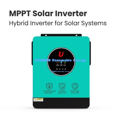 BSR IP65 6KW υβριδικός μετατροπέας με παρακολούθηση WiFi και παράλληλη λειτουργία για οικιακά συστήματα ηλιακής ενέργειας