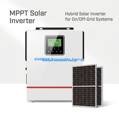 MPPT Solar Inverter με Μέγιστη Φόρτιση 80A και Έξοδο Καθαρού Ημιτονοειδούς Κύματος για Οικιακή Χρήση με Έλεγχο μέσω Εφαρμογής