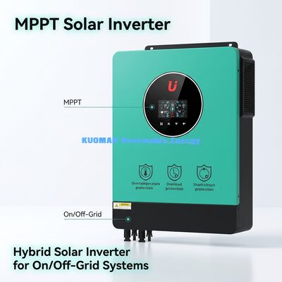 BSSI-V-GN10200 Υβριδικός ηλιακός μετατροπέας 10KW με διπλό MPPT και φορτιστή 160A για αποδοτική αποθήκευση ενέργειας