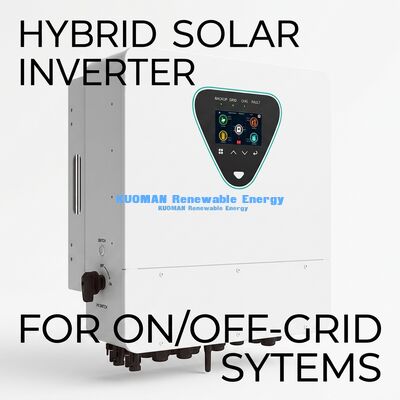 Υβριδικός ηλιακός μετατροπέας BSR 6KW με βαθμολογία IP65 και παράλληλη λειτουργία για οικιακή και εμπορική χρήση