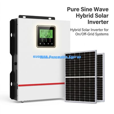 MPPT Solar Inverter με Μέγιστη Φόρτιση 80A και Έξοδο Καθαρού Ημιτονοειδούς Κύματος για Οικιακή Χρήση με Έλεγχο μέσω Εφαρμογής