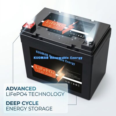 448Wh 12V 30Ah μπαταρία λιθίου βαθύ κύκλο LiFePO4 μπαταρία για αποθήκευση ενέργειας