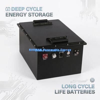 KM 72V -100Ah Προσαρμοσμένη μπαταρία LiFePO4 με 8000 κύκλους και 7360Wh ενέργειας