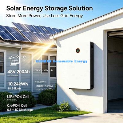 Φορτιστής Πολλαπλών Πηγών LiFePO4 Powerwall 51.2 V 200Ah Γεννήτρια Ηλιακού Πάνελ Μπαταρία Φόρτισης Δικτύου
