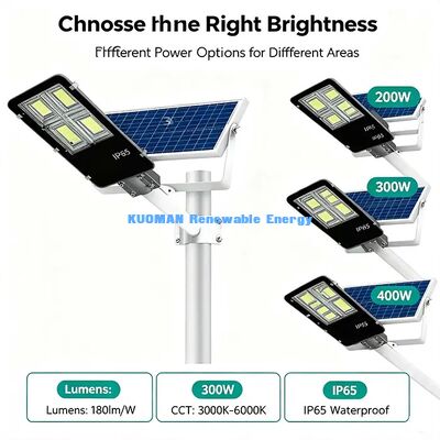 200 300 W CCC C-Tick EMC Πιστοποιημένο Διαχωρισμένο Ηλιακό Φως Δρόμου Παγκόσμια εξαγωγή Εγκρίθηκε