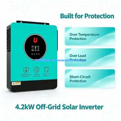 Ηλιακό μετατροπέα υβριδικής ισχύος 24V 4200W
