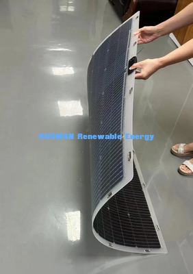 Ευέλικτο αναδιπλούμενο ηλιακό πάνελ 50W με μεγάλη διάρκεια ζωής, ηλιακή μονάδα χαμηλής εξασθένησης ισχύος για χρήση εκτός δικτύου σε σκάφη & τροχόσπιτα